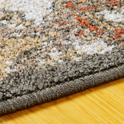  Superior Hayden Baroque Medallion Trellis Area Rug - Cream