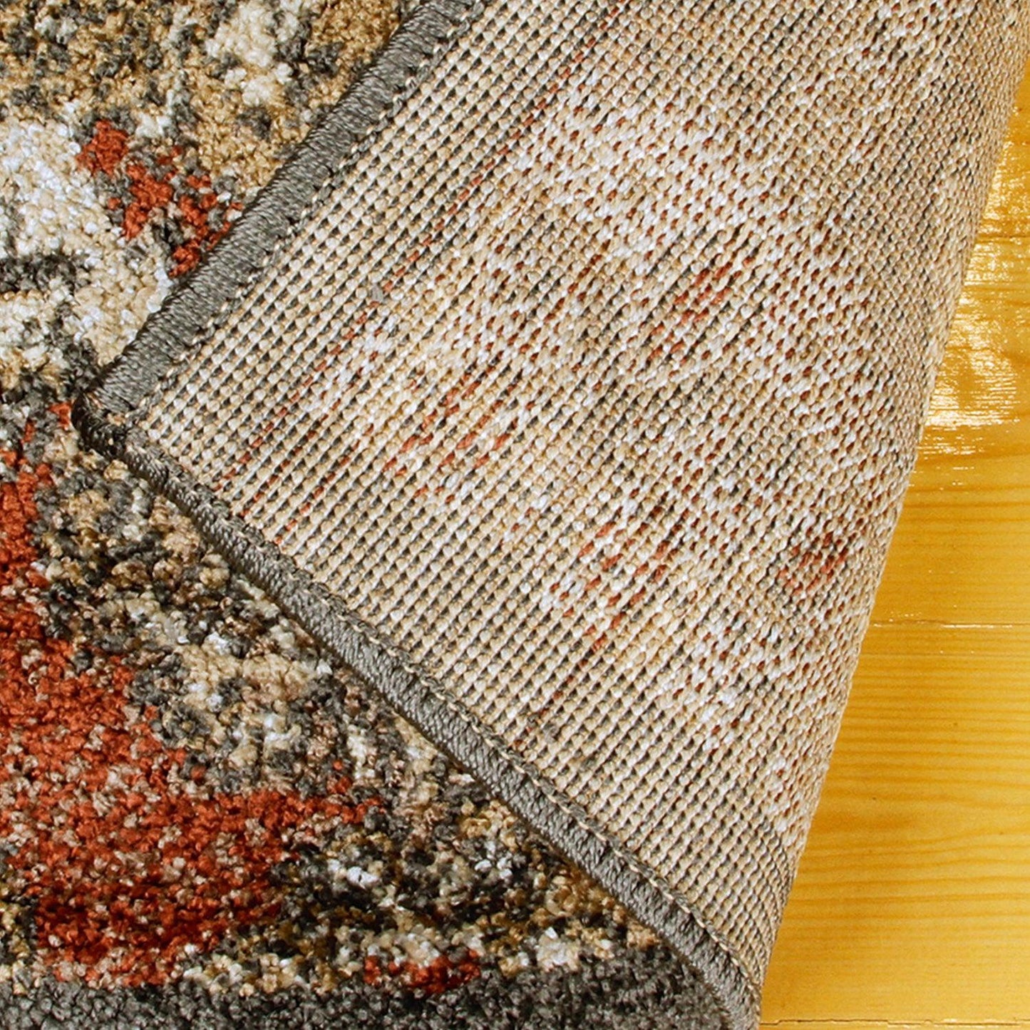  Superior Hayden Baroque Medallion Trellis Area Rug - Cream