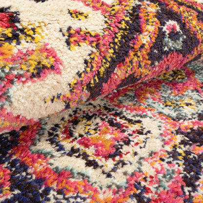  Superior Jasmira Modern Distressed Oriental Medallion Indoor Area Rug or Runner