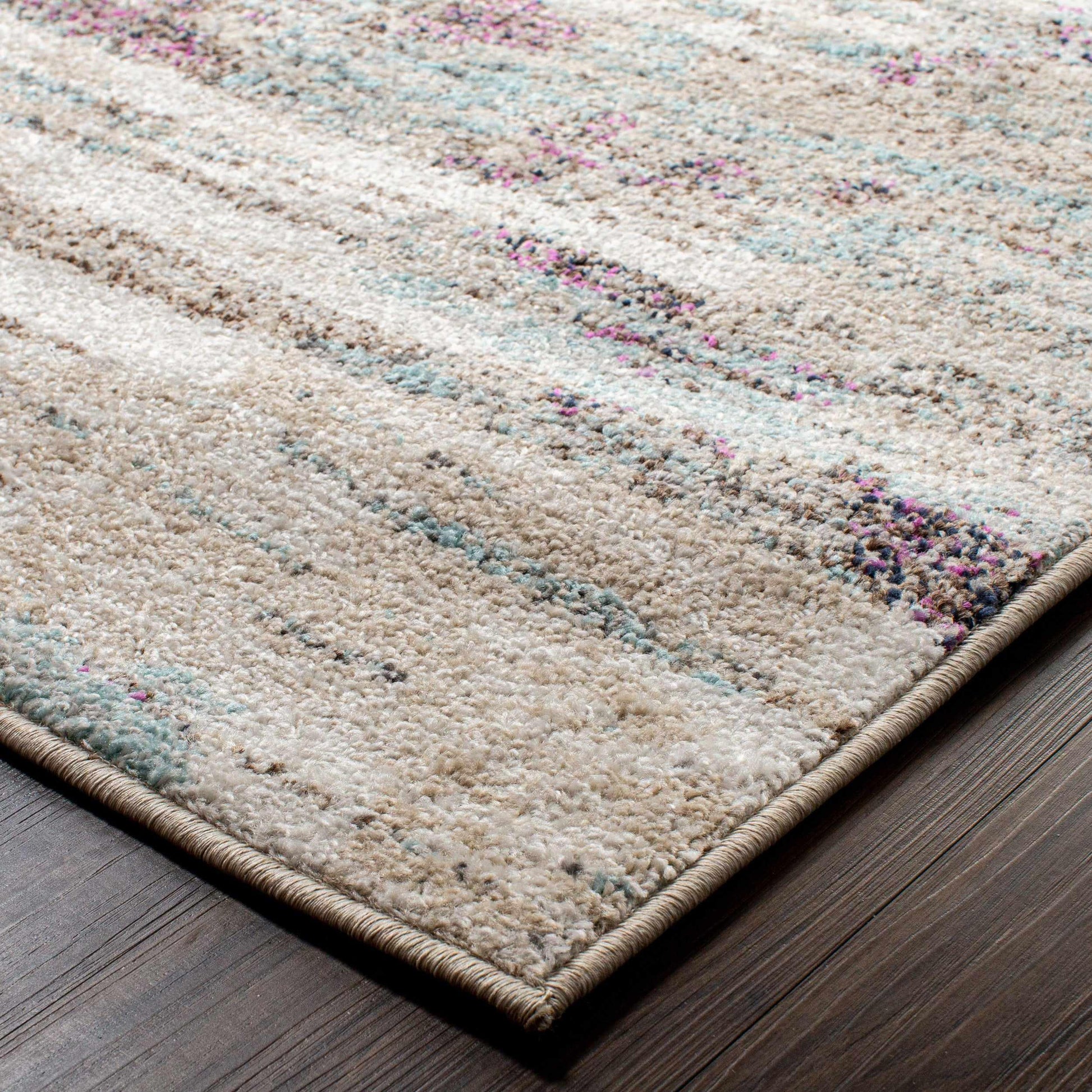  Superior Jharna Modern Abstract Ivory Area Rug