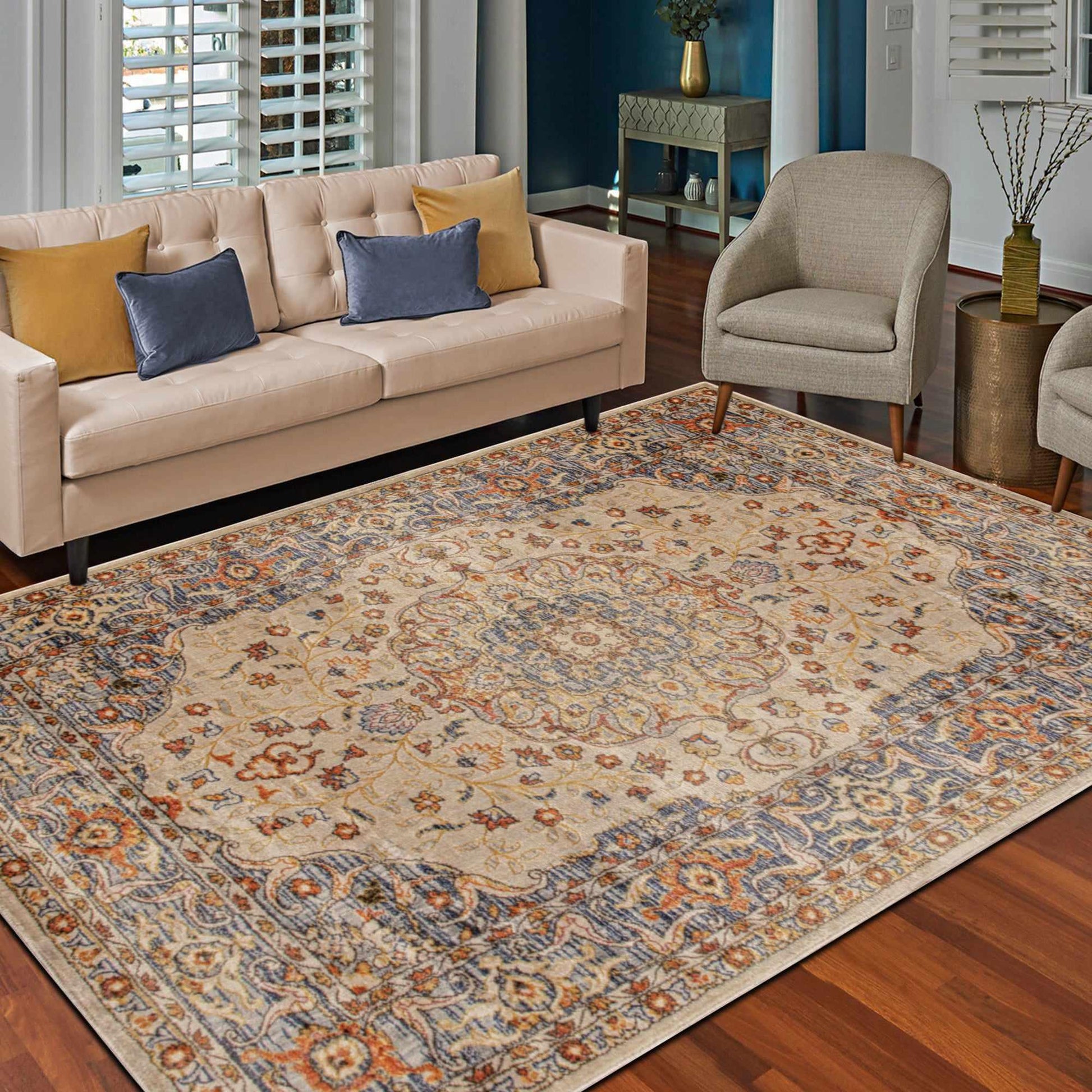  Neroli Oriental Traditional Area Rug
