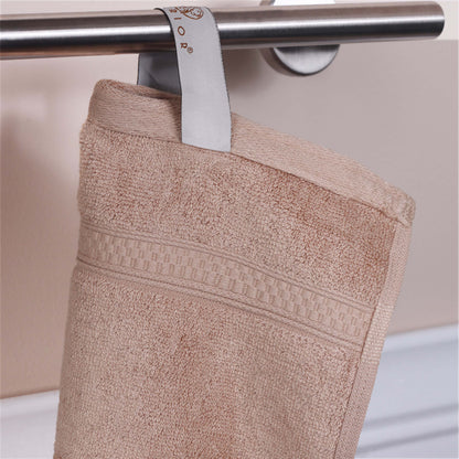 Rayon from Bamboo Cotton Blend Luxury Assorted 18 Piece Towel Set - Sand