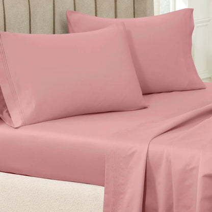 Premium 650 Thread Count Egyptian Cotton Solid Pillowcase Set