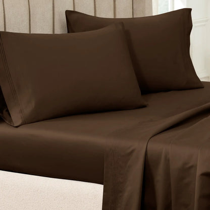 Premium 650 Thread Count Egyptian Cotton Solid Pillowcase Set