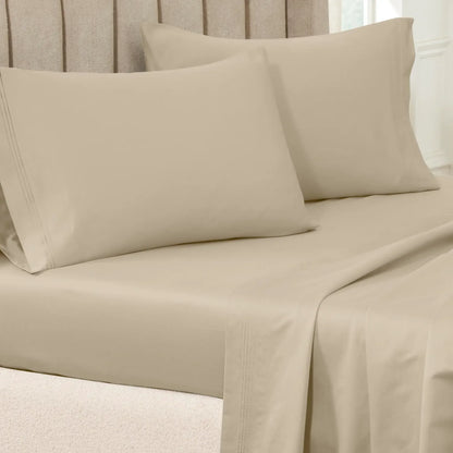Premium 650 Thread Count Egyptian Cotton Solid Pillowcase Set
