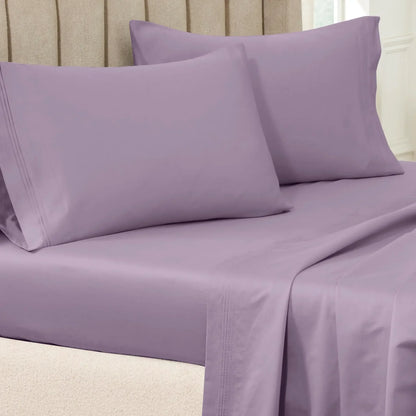 Premium 650 Thread Count Egyptian Cotton Solid Pillowcase Set