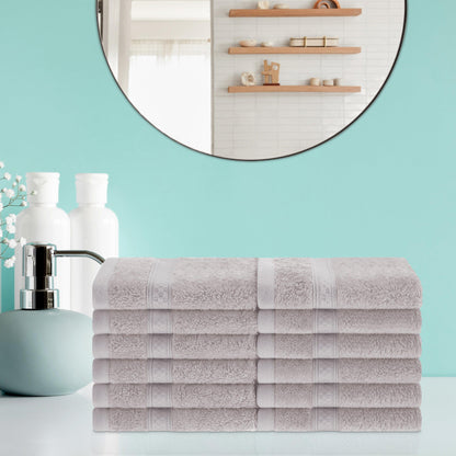 Rayon from Bamboo Ultra-Plush Heavyweight Assorted 12-Piece Towel Set -  Ivory