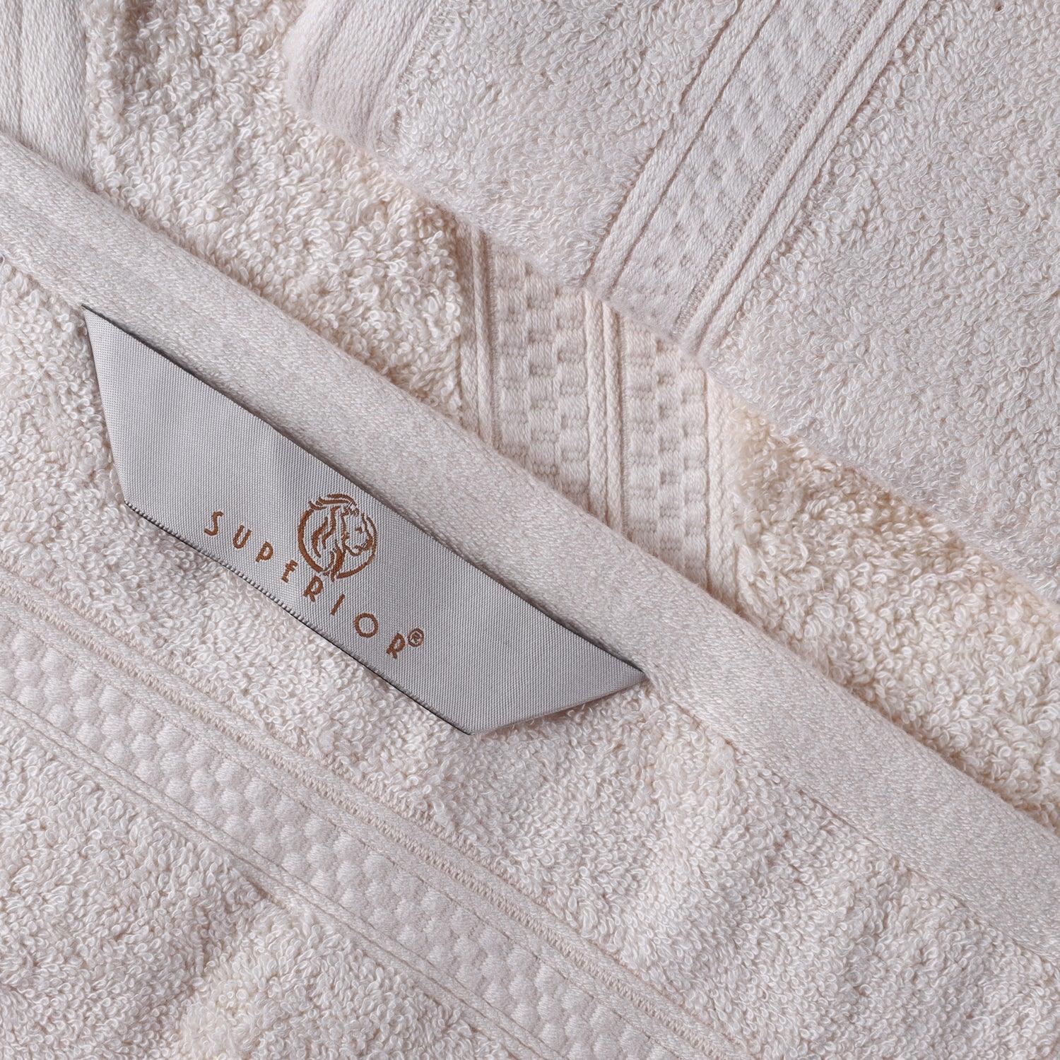 Rayon from Bamboo Ultra-Plush Heavyweight Assorted 6-Piece Towel Set -  Ivory