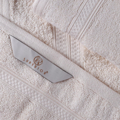 Rayon from Bamboo Ultra-Plush Heavyweight Assorted 6-Piece Towel Set -  Ivory