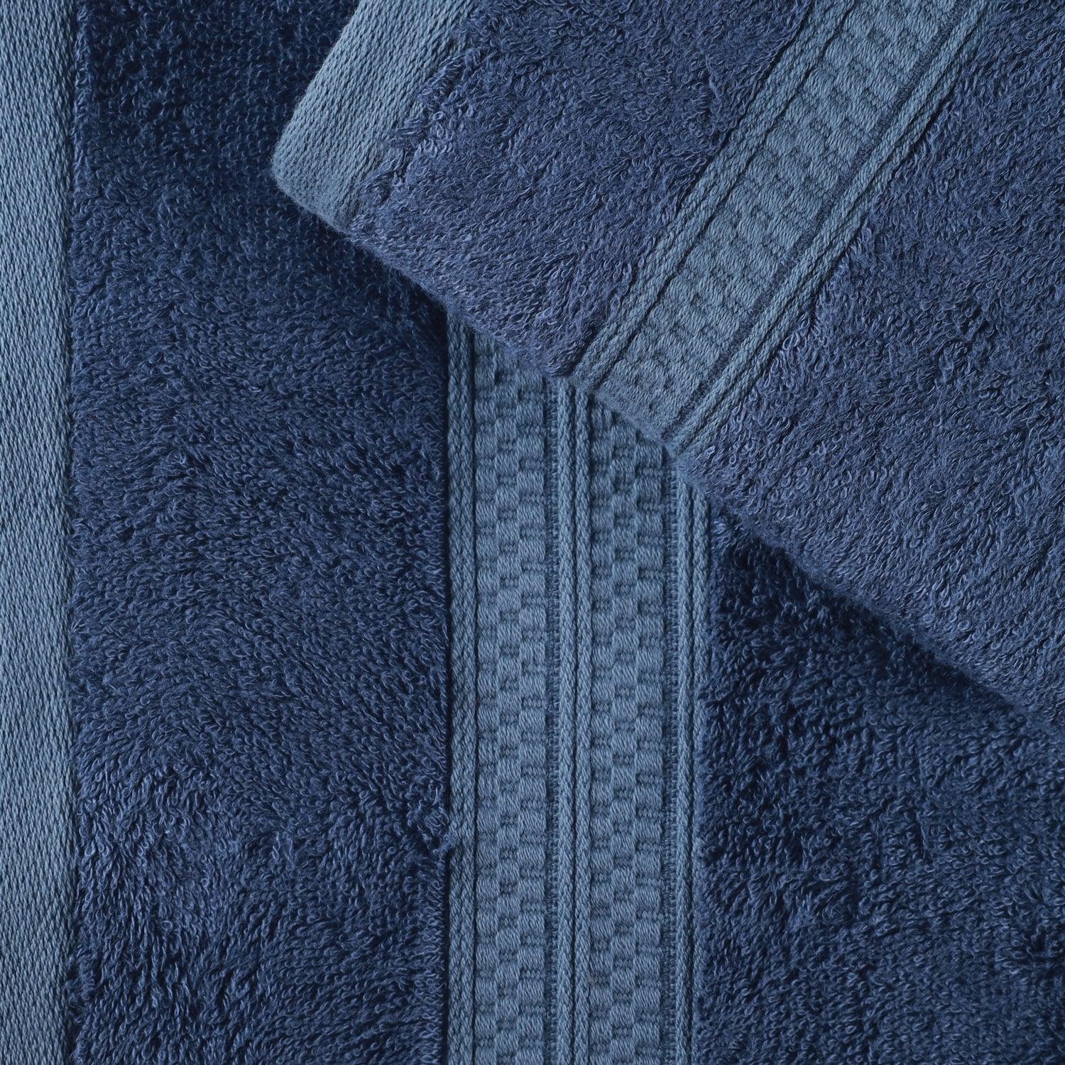 Rayon from Bamboo Ultra-Plush Heavyweight Assorted 6-Piece Towel Set - River Blue