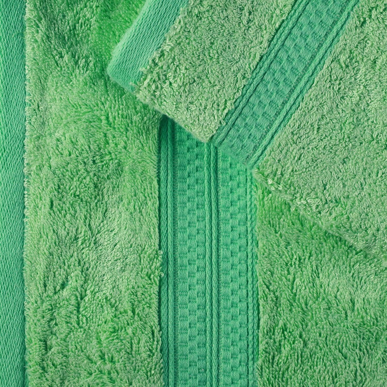 Rayon from Bamboo Ultra-Plush Heavyweight Assorted 6-Piece Towel Set - Spring Green
