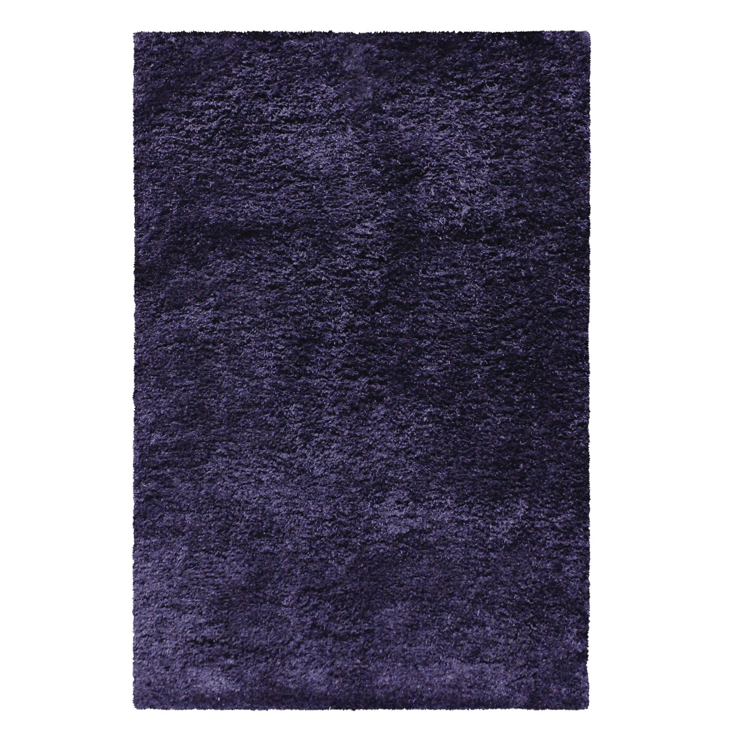 Superior Solid Indoor Plush Shag Area Rug Or Runner Or Round Rug - Navy Blue