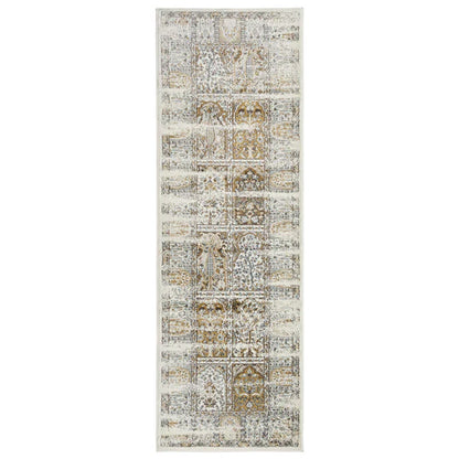 Waterford Abstract Patchwork Medallion Indoor Area Rug or Runner