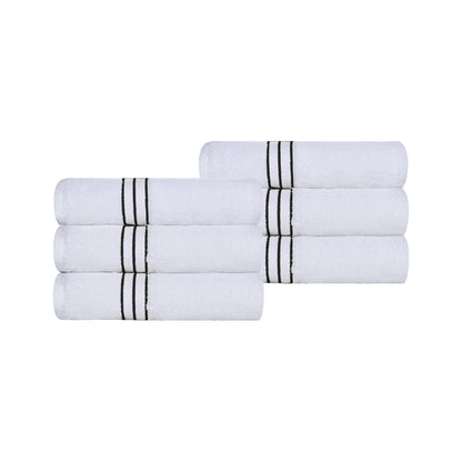 Ultra-Plush Turkish Cotton Hotel Collection Super Absorbent Solid Luxury Bathroom Set - Black