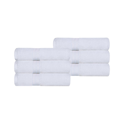 Ultra-Plush Turkish Cotton Hotel Collection Super Absorbent Solid Luxury Bathroom Set - White