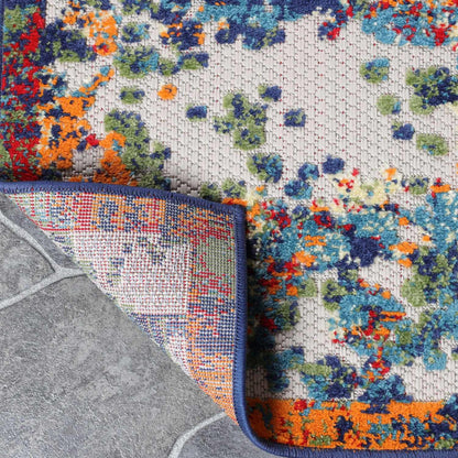 Superior Kalina Modern Abstract Splatter Indoor/Outdoor Area Rug or Runner Rug