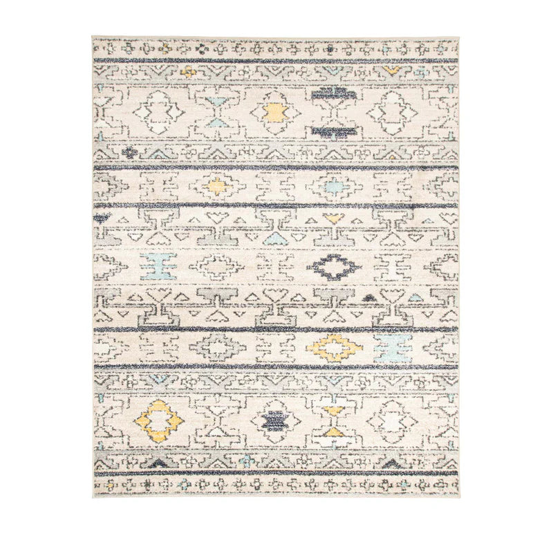 Hardyn Southwestern Tribal Area Rug - Ivory