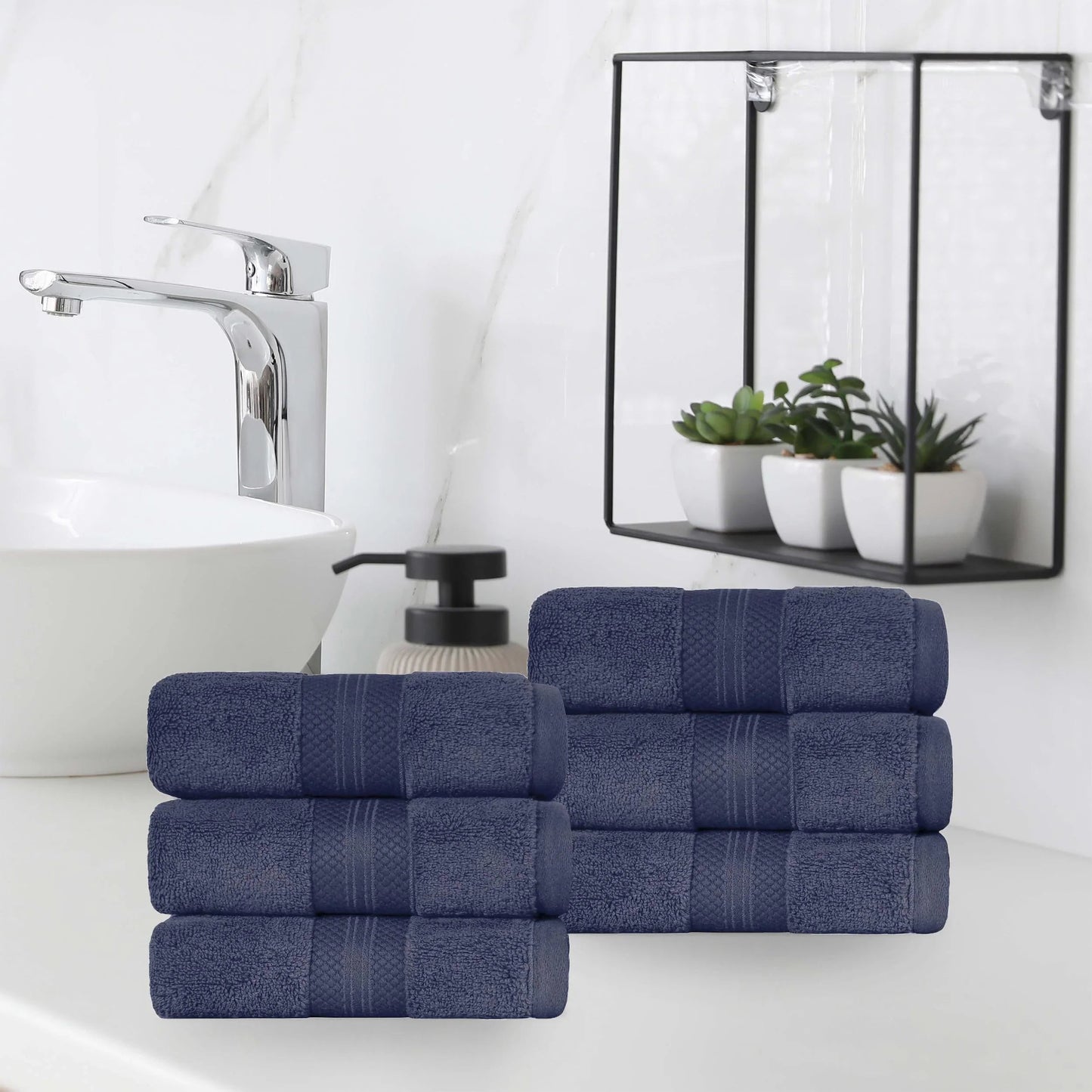 Aria Premium Turkish Cotton Assorted Towel Set Collection