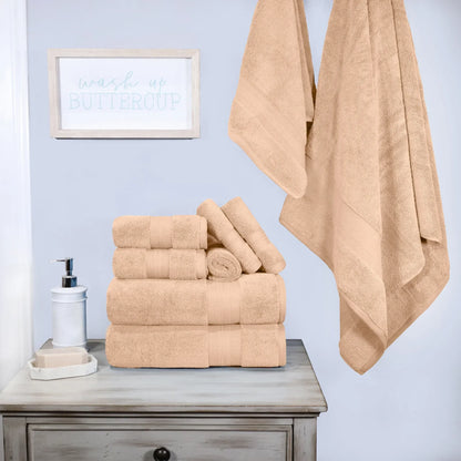 Aria Premium Turkish Cotton Assorted Towel Set Collection