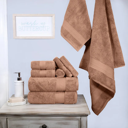 Aria Premium Turkish Cotton Assorted Towel Set Collection