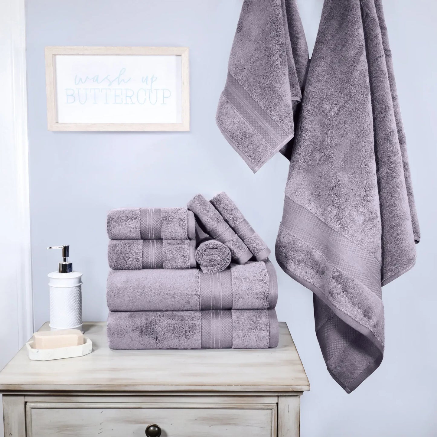Aria Premium Turkish Cotton Assorted Towel Set Collection