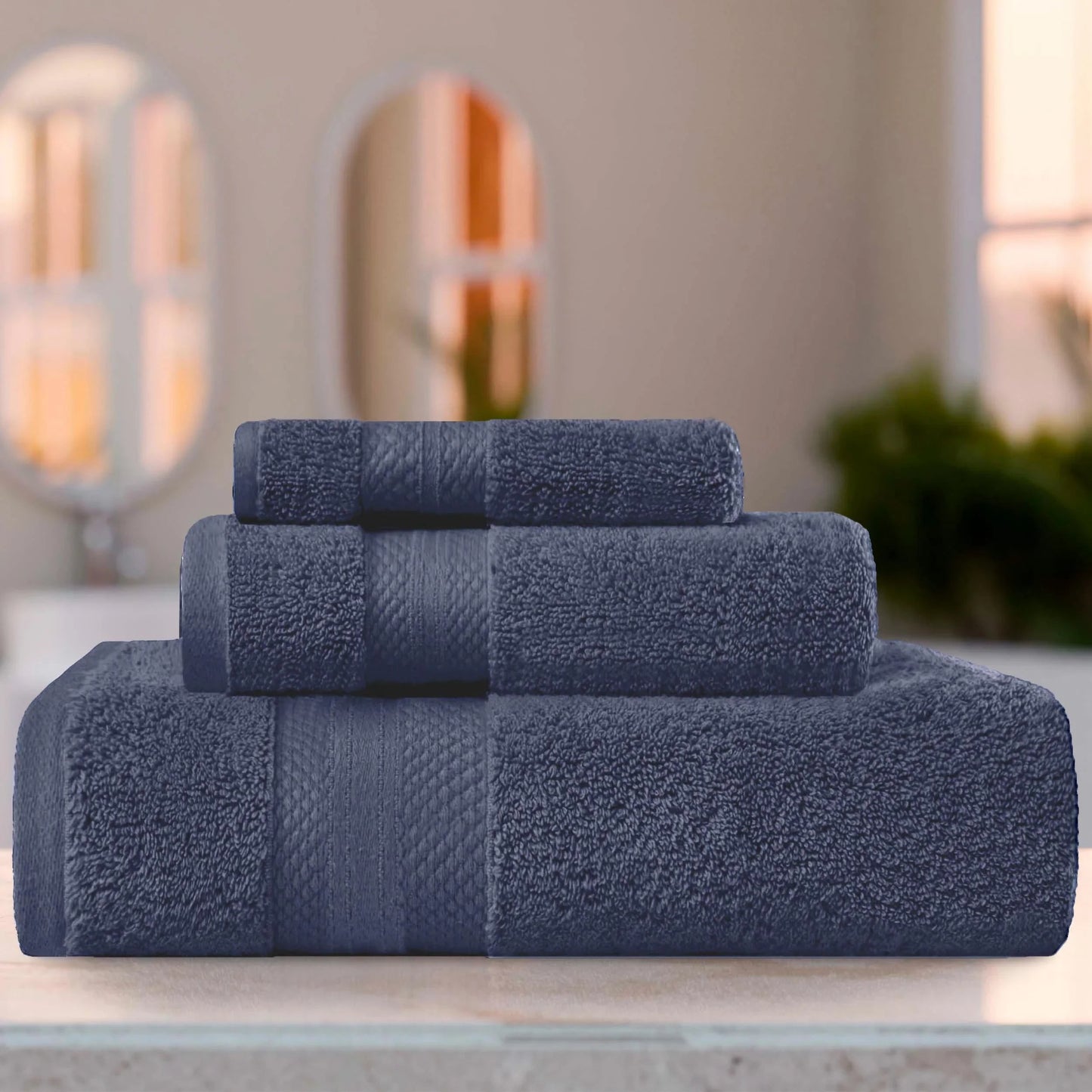 Aria Premium Turkish Cotton Assorted Towel Set Collection