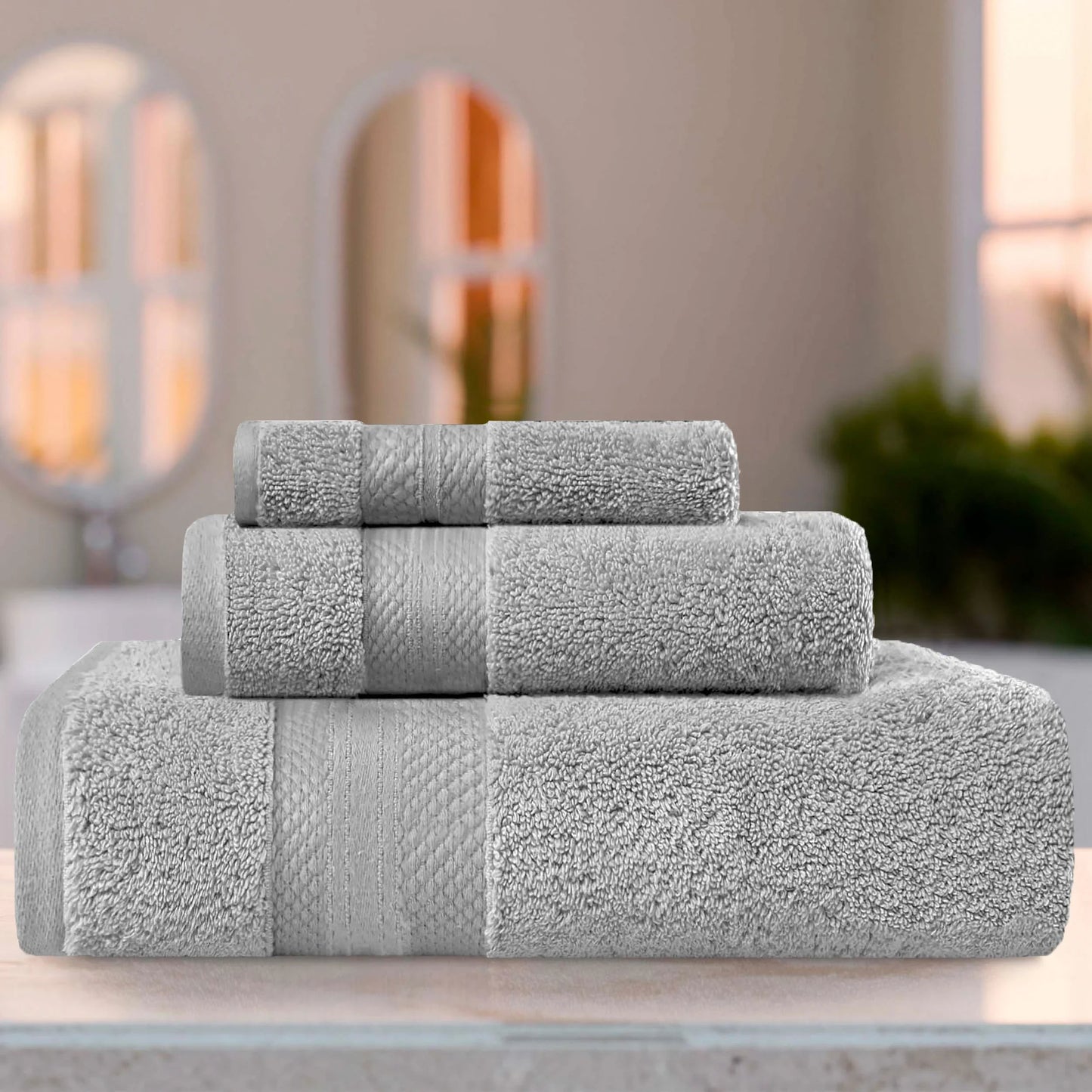 Aria Premium Turkish Cotton Assorted Towel Set Collection