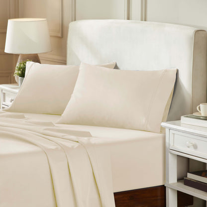 850 Thread Count Cotton Solid Luxury Pillowcases, Set of 2