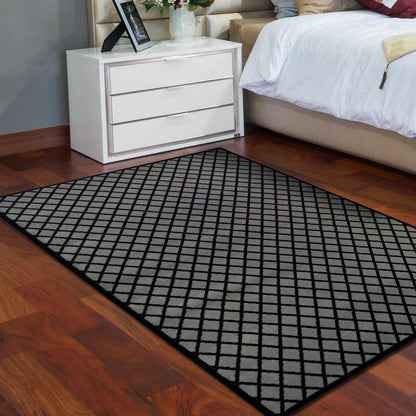  Davenport Diamond Geometric Contemporary Area Rug 