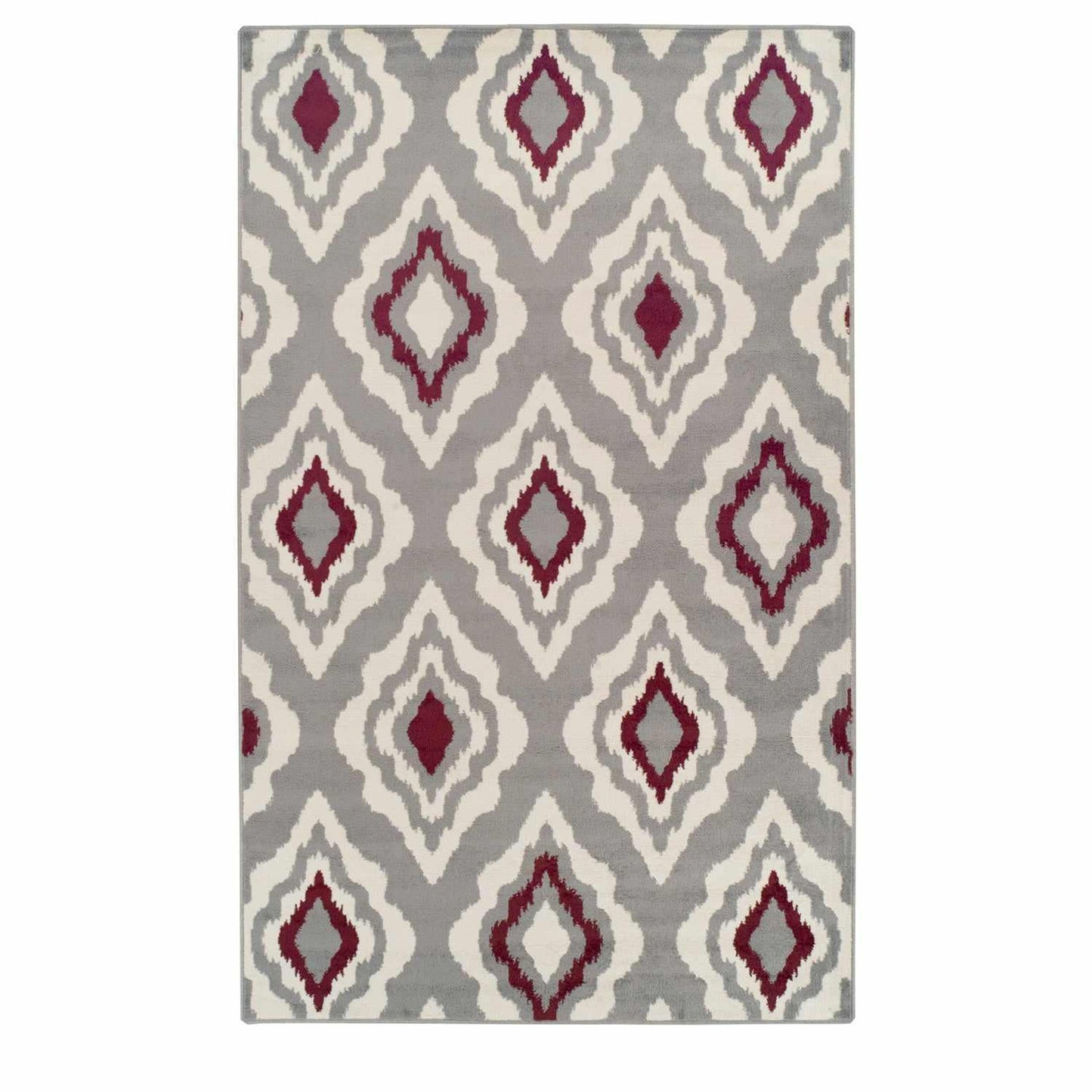 Superior Oversized Diamond Lattice Contemporary Area Rug