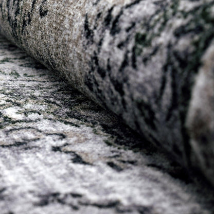  Superior Eldwin Oriental Indoor Washable Area Rug - Gray