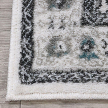  Superior Engroove Southwestern Tribal Medallion Rivulet Area Rug
