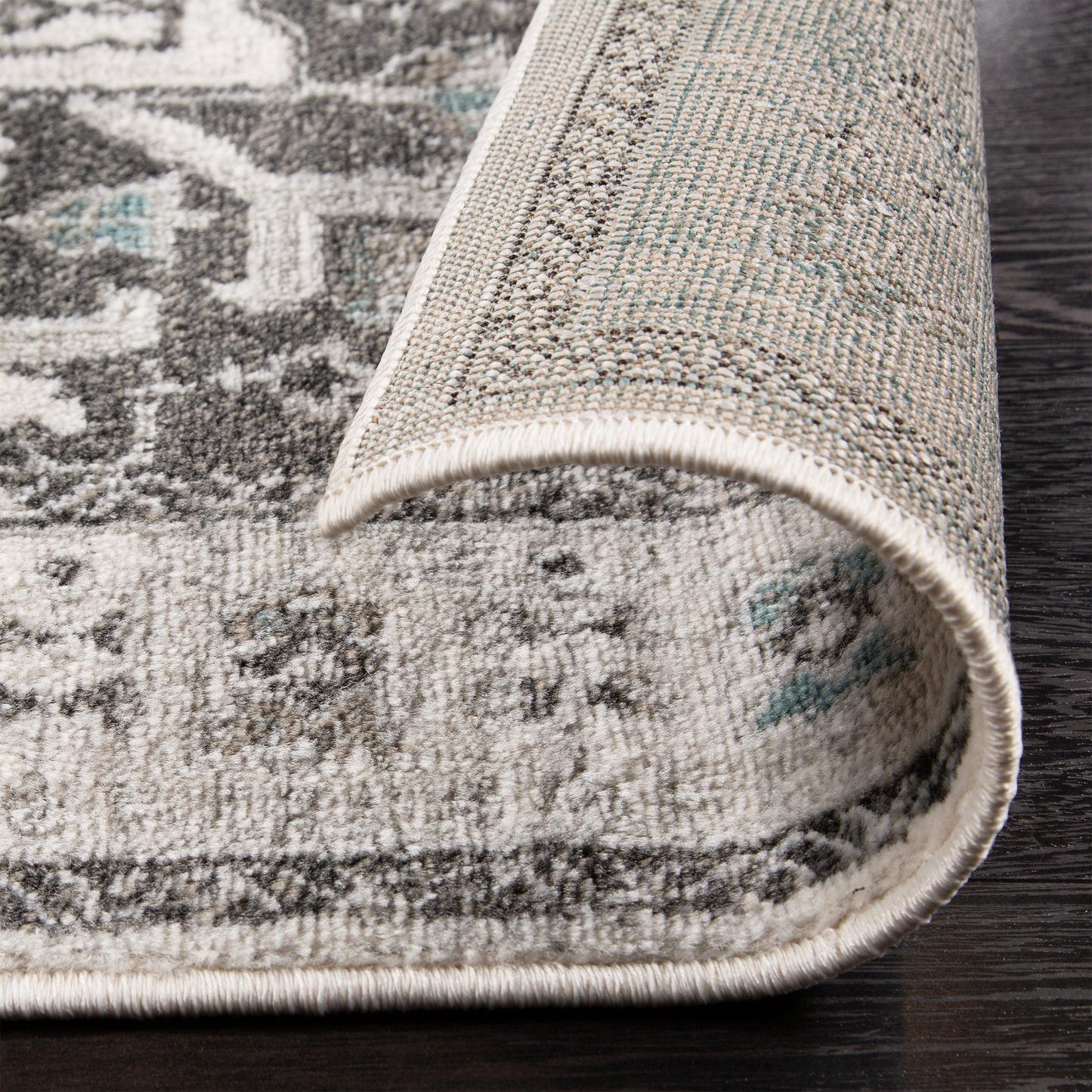  Superior Engroove Southwestern Tribal Medallion Rivulet Area Rug