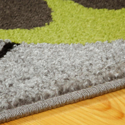 Lana Retro Floral Area Rug 