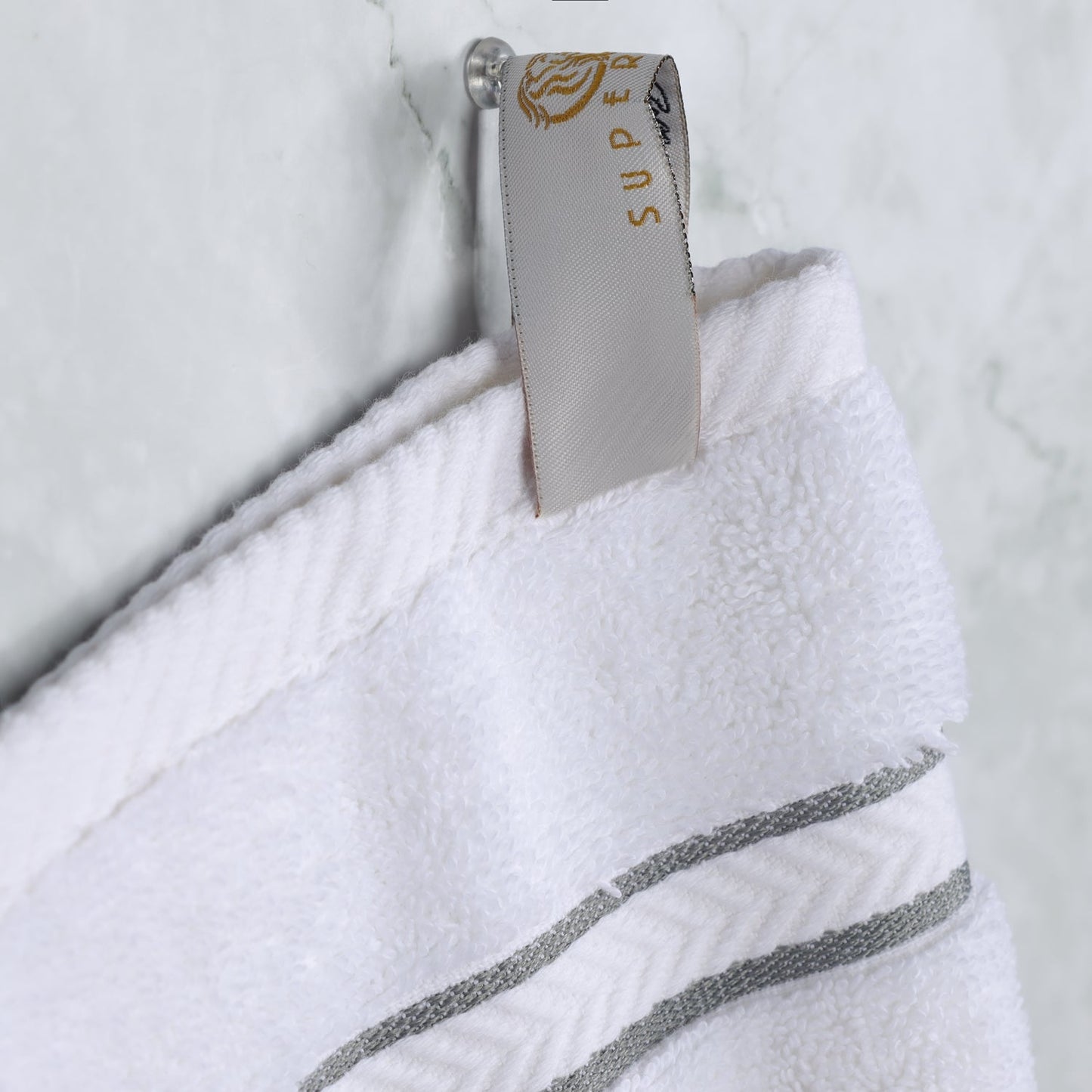 Ultra-Plush Turkish Cotton Hotel Collection Super Absorbent Solid Luxury Bathroom Set - Charcoal