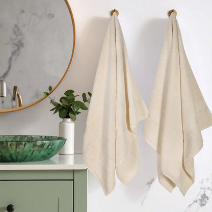 Madeline Egyptian Cotton Pile Heavyweight 2 Piece Bath Towel Set