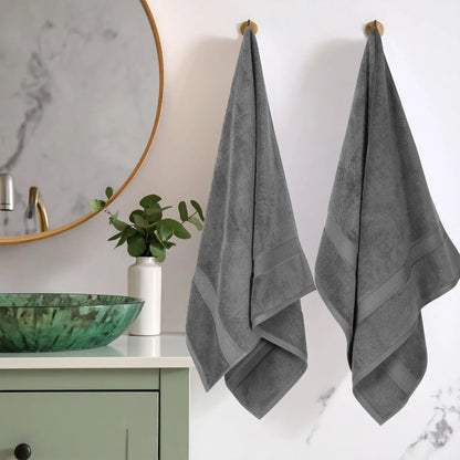 Madeline Egyptian Cotton Pile Heavyweight 2 Piece Bath Towel Set