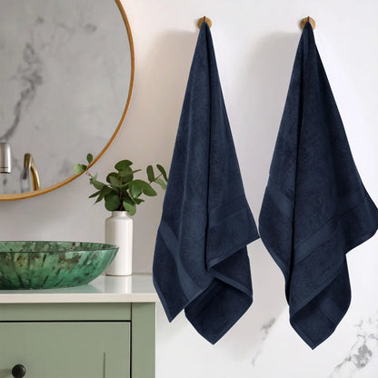 Madeline Egyptian Cotton Pile Heavyweight 2 Piece Bath Towel Set