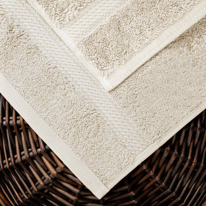Madison Egyptian Cotton Pile Plush Heavyweight 6 Piece Towel Set