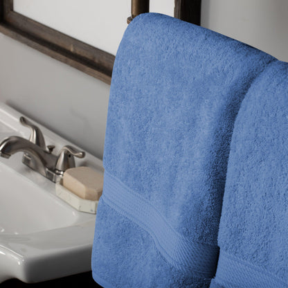 Madison Egyptian Cotton Pile Plush Heavyweight 6 Piece Towel Set