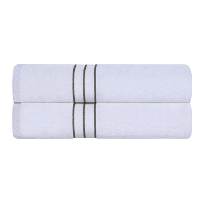 Ultra-Plush Turkish Cotton Hotel Collection Super Absorbent Solid Luxury Bathroom Set - Charcoal