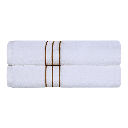 Ultra-Plush Turkish Cotton Hotel Collection Super Absorbent Solid Luxury Bathroom Set - Toast