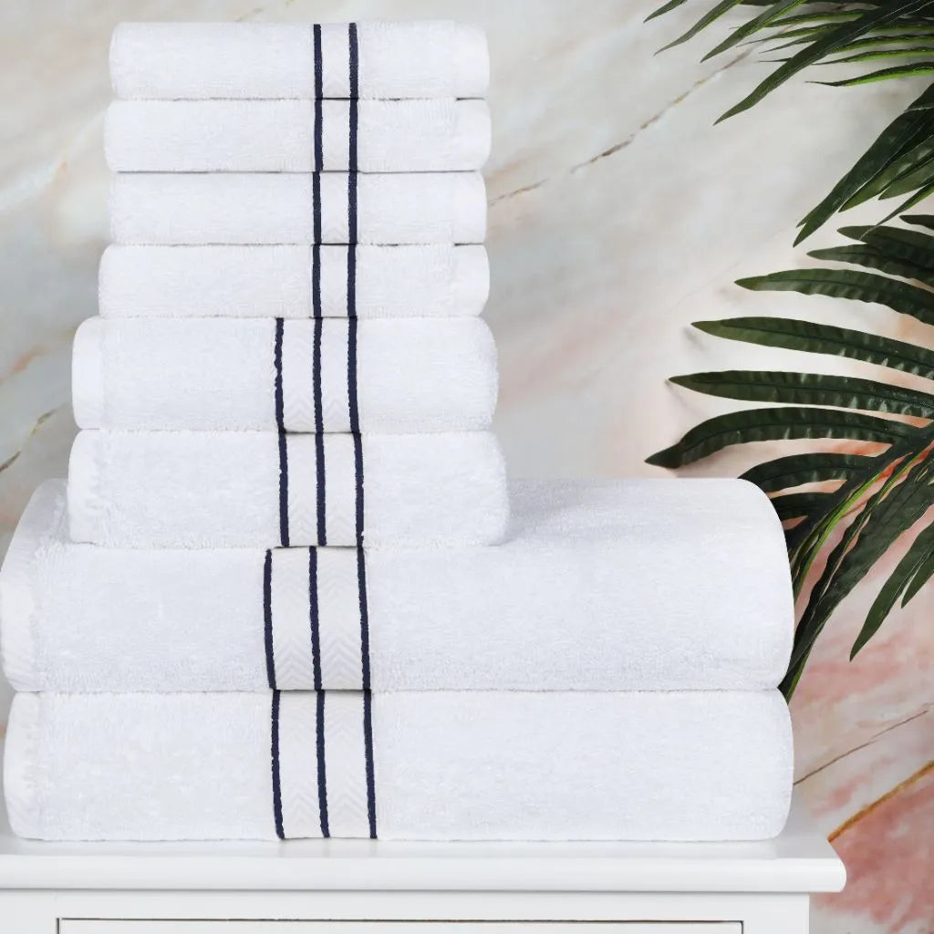Ultra-Plush Turkish Cotton Hotel Collection Solid Towel Set Collection