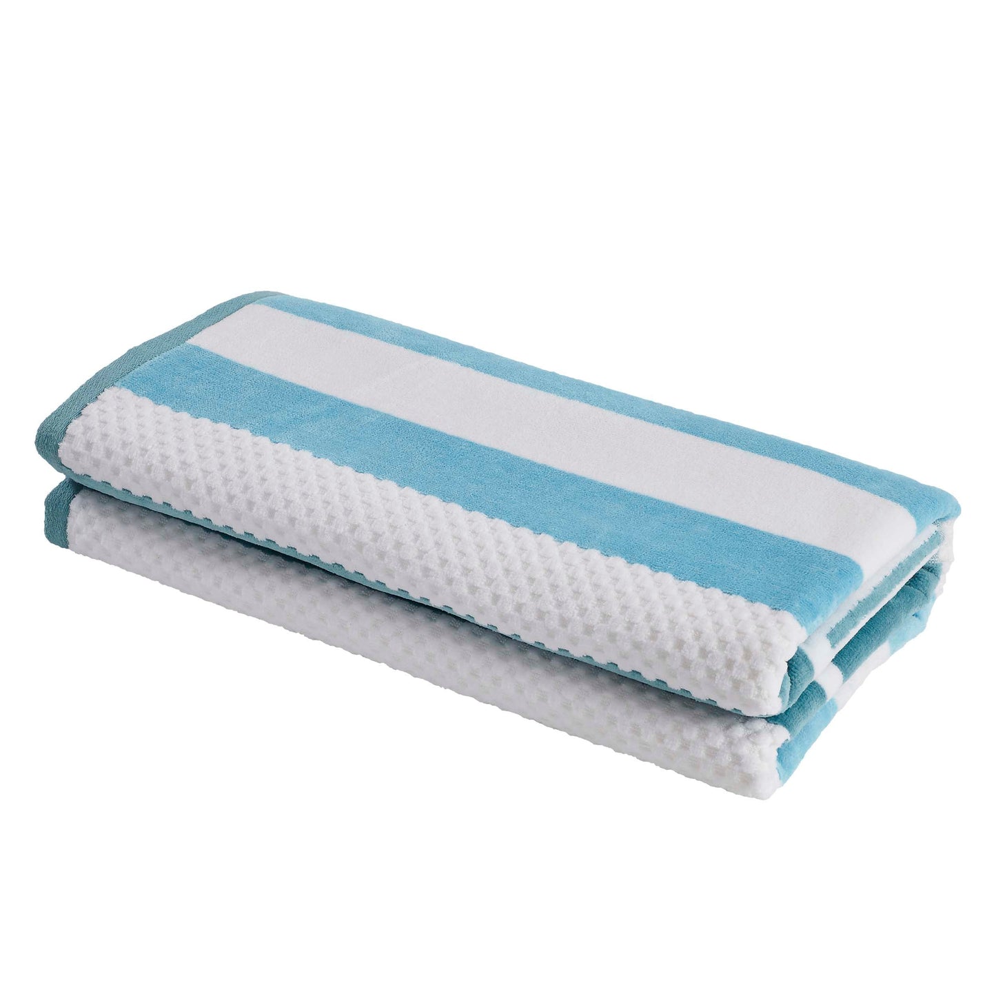 Cotton Striped Oversized 4 Piece Beach Towel Set