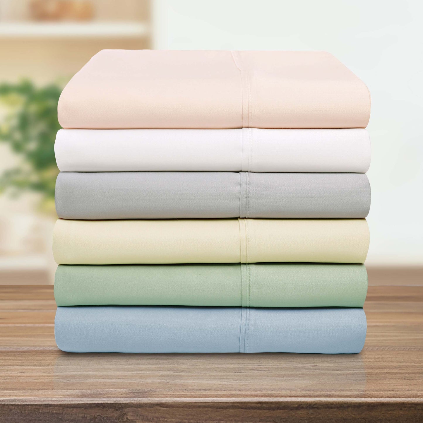 600 Thread Count Lyocell Blend Solid Deep Pocket Bed Sheet Set