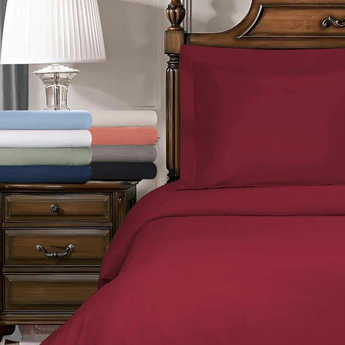 Egyptian Cotton 700 Thread Count Duvet Cover Bedding Set 