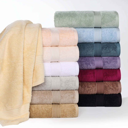 Egyptian Cotton Highly Absorbent Solid 9 Piece Ultra Soft Towel Set