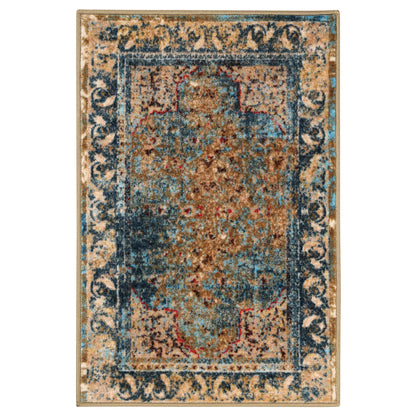 Angeles Overdyed Non-Slip Indoor Area Rug or Runner Rug