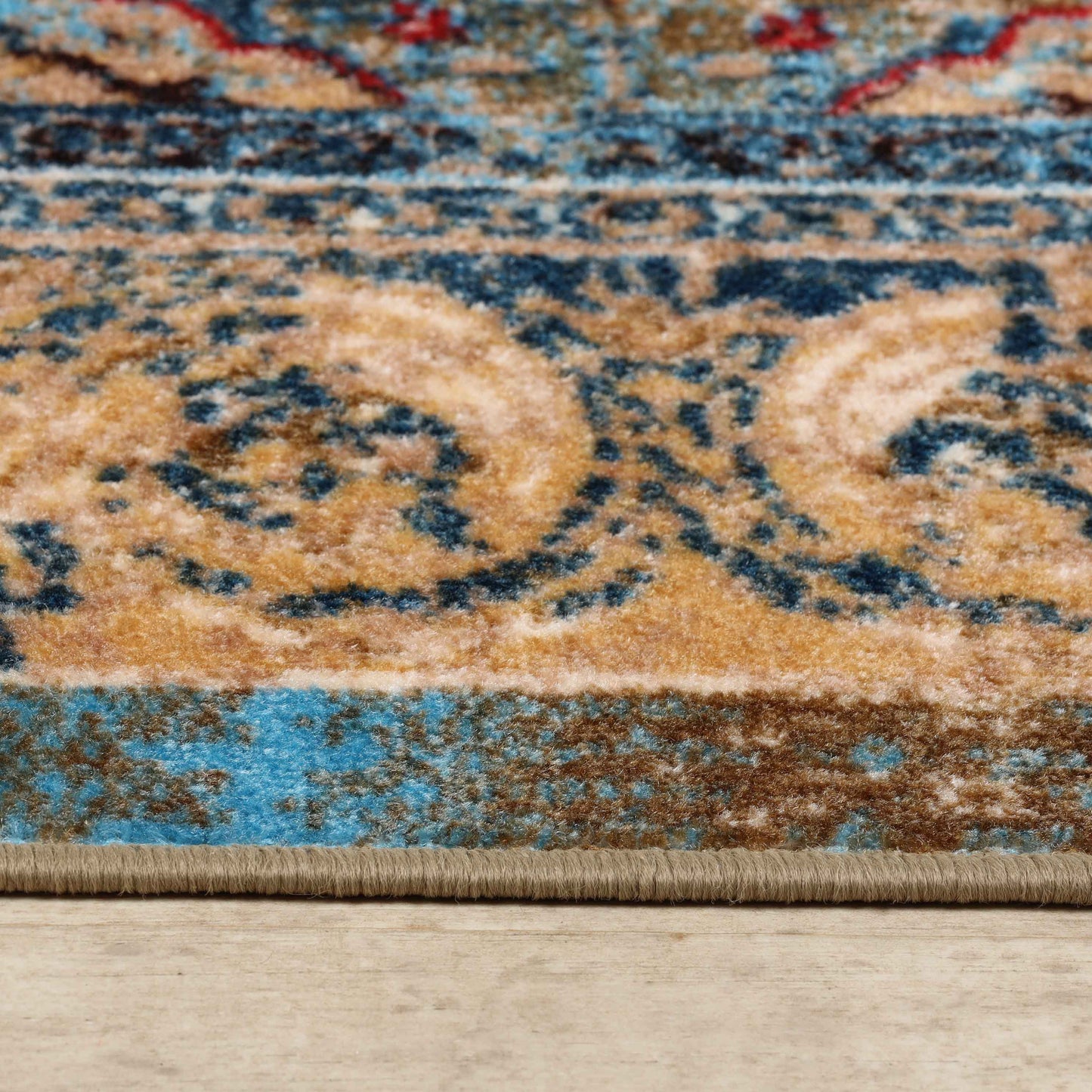 Angeles Overdyed Non-Slip Indoor Area Rug or Runner Rug