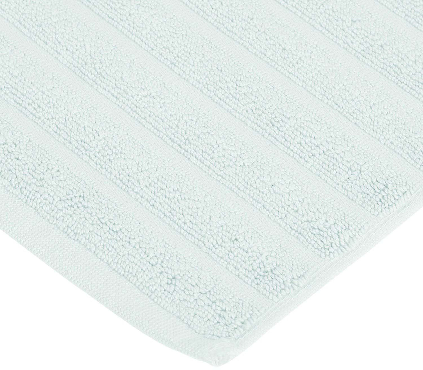 Lined 100% Cotton 1000 GSM 2-Piece Bath Mat Set - Aquamarine